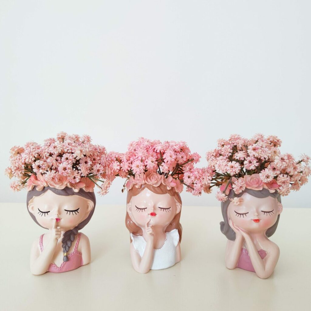 Muñequitas florales con paniculata