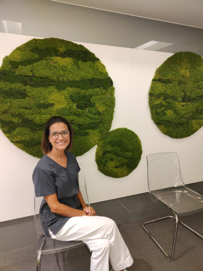 Jardin vertical circular