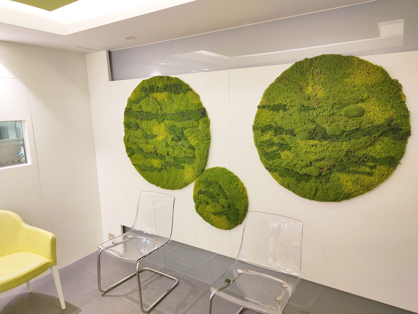 Jardin vertical circular